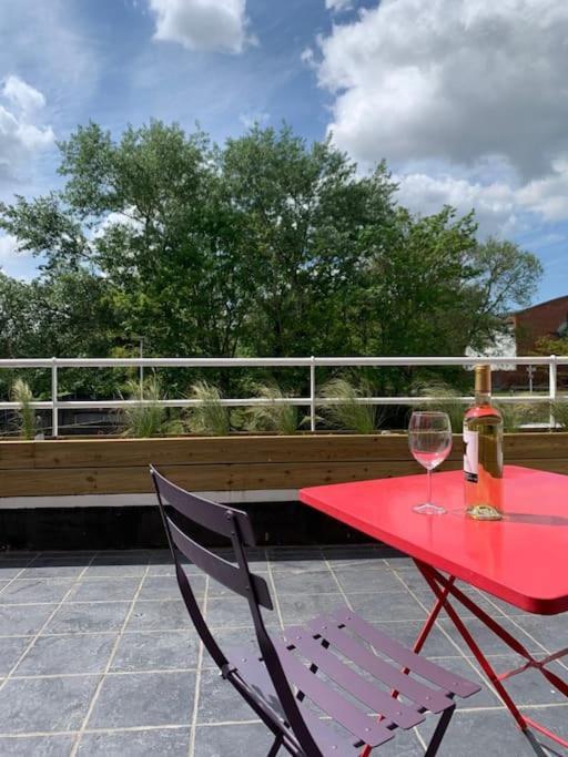 Au 154 Bis - Joli Appartement Avec Grande Terrasse Et Proche De La Plage A Malo Dunkirk Esterno foto